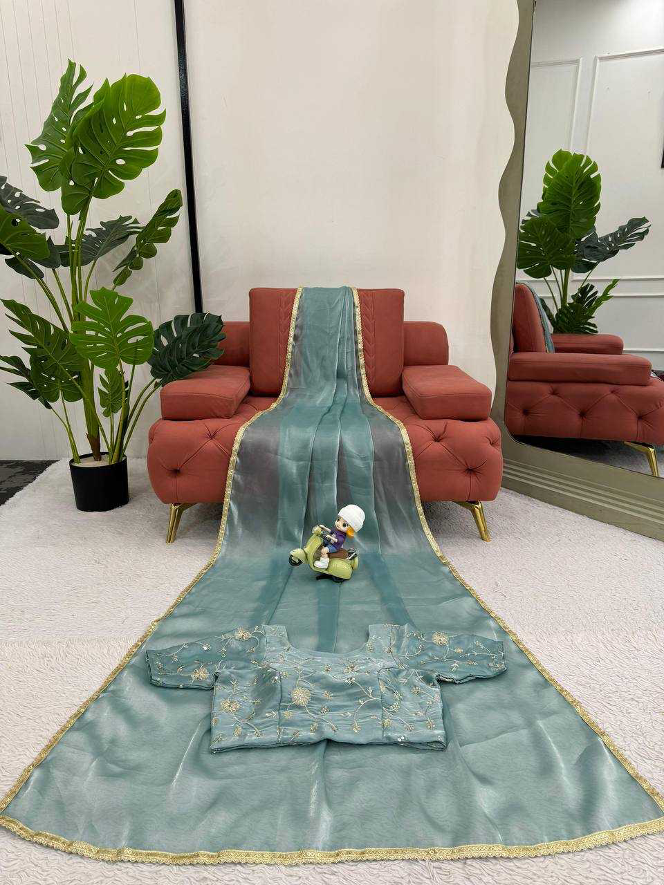 Havy Zimmy Chu
Work Fancy Lace With Sequnce work