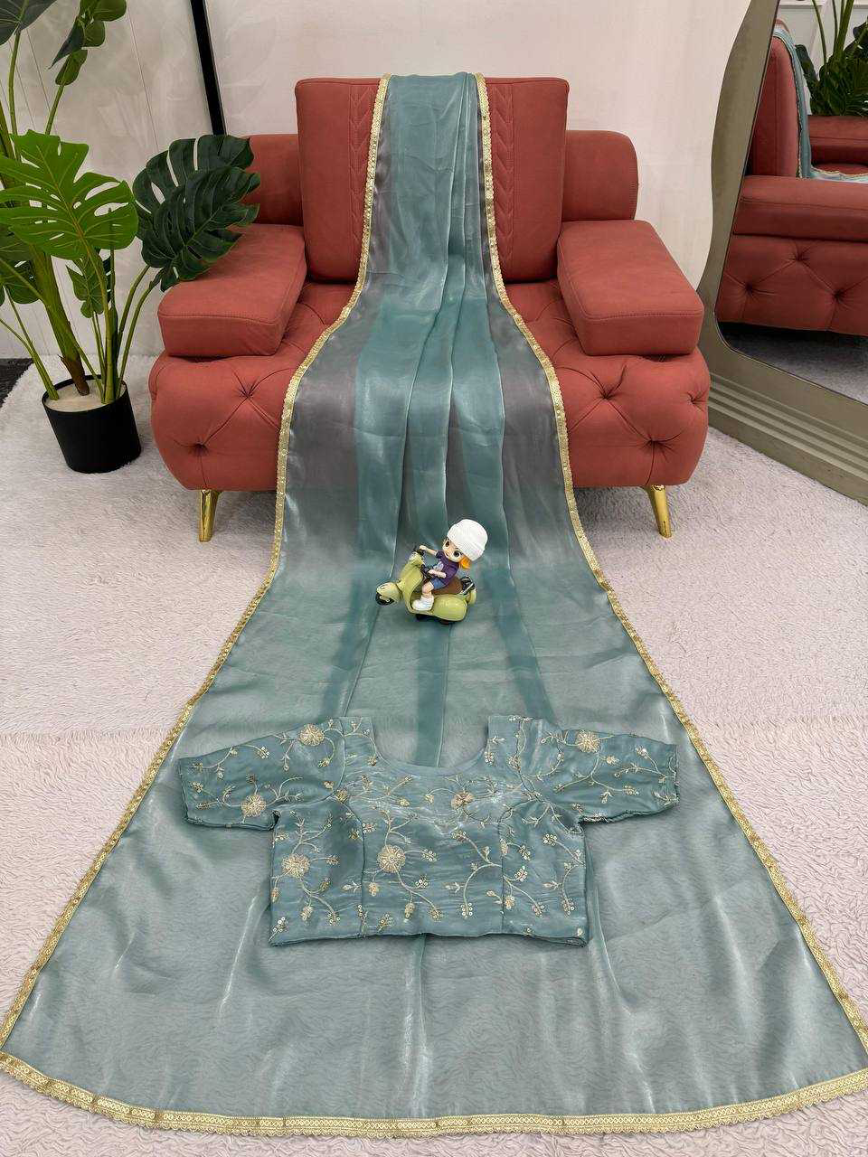 Havy Zimmy Chu
Work Fancy Lace With Sequnce work