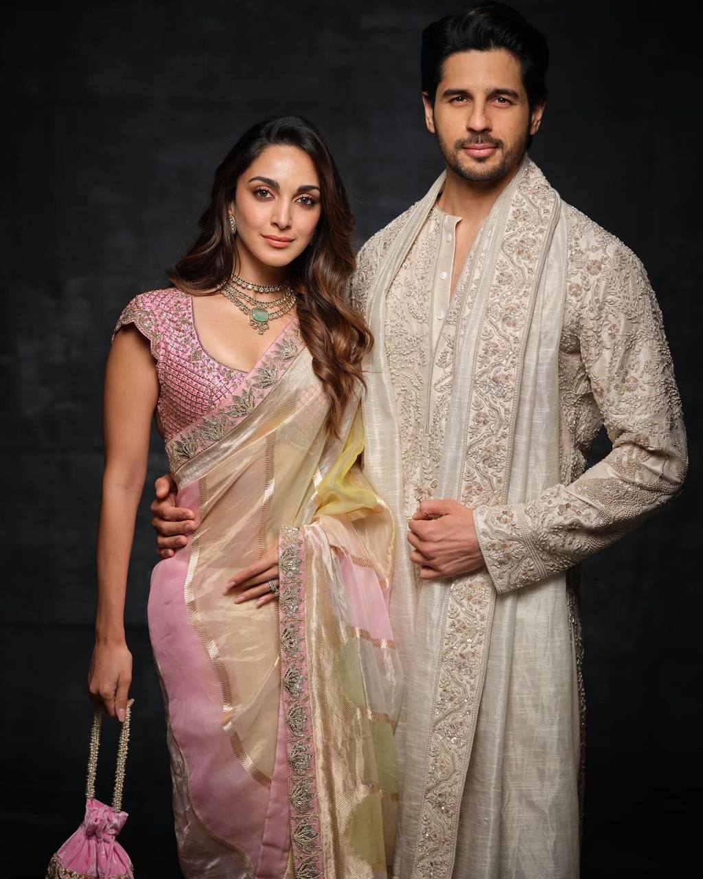 KIARA MAM INSPIRED TISSUE RANGKAT SAREE