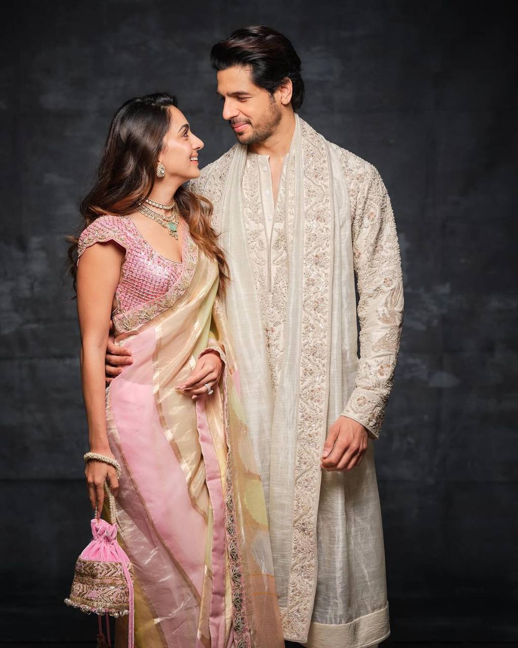 KIARA MAM INSPIRED TISSUE RANGKAT SAREE