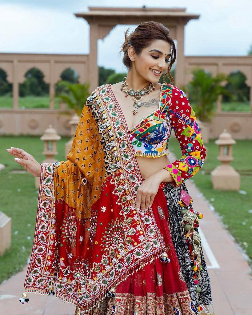 Multi Color Designer Party Wear New Navratri Chaniya Choli Collection