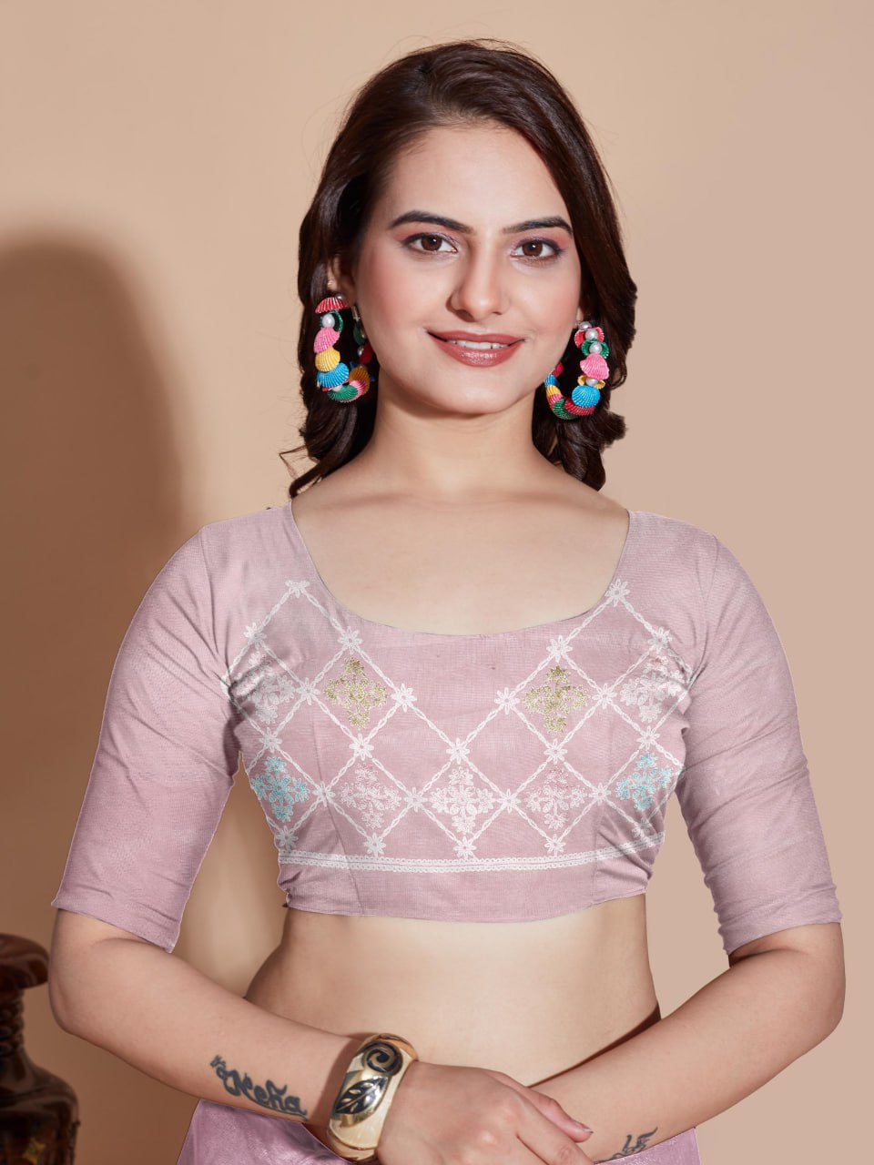 Beautiful Designer Saree on Soft Butterfly Net fabric