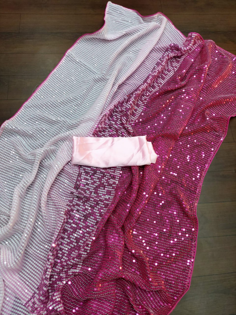 Pink Color Bollywood Celebrity Kajol Inspired Designer Faux Georgette Saree, Wedding Wear Saree, Party Wear Saree, Bollywood Saree, Sarees