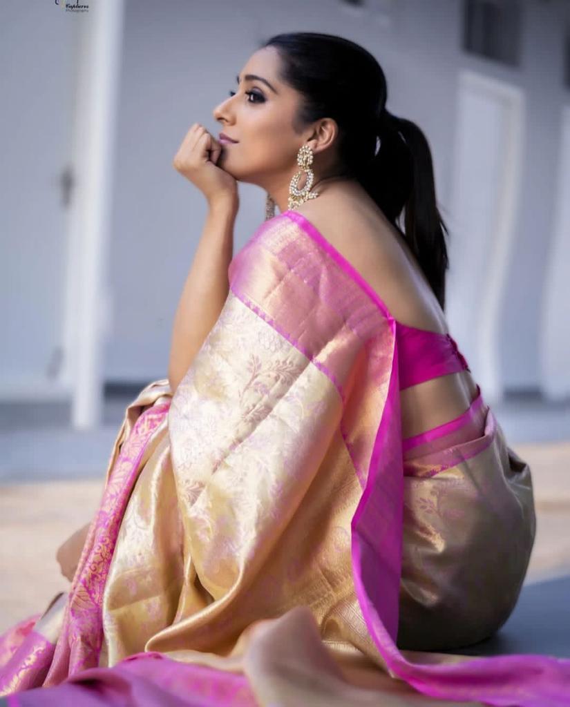 Classic Handwoven Saree for Women, Bollywood Designer Saree, Silk Saree, Indian Jacquard Silk Saree
