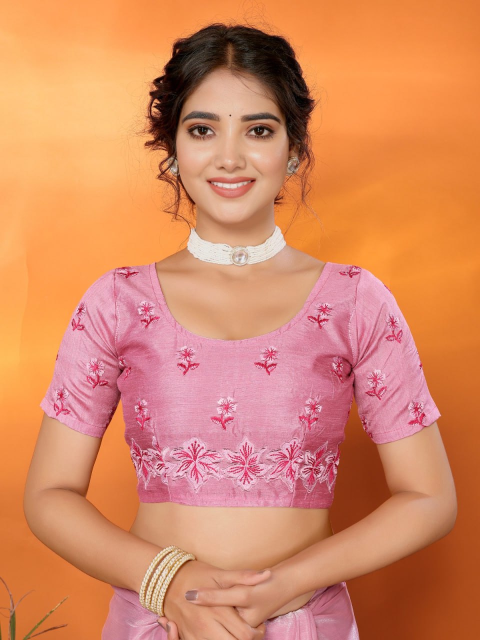 JIMMI CHOO BARBARICK SILK SAREE