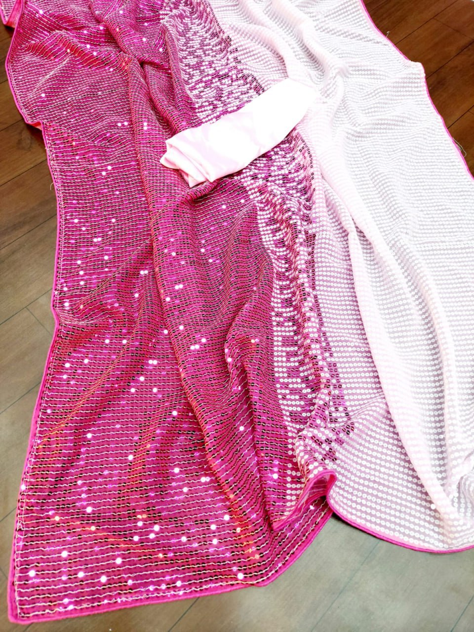 Pink Color Bollywood Celebrity Kajol Inspired Designer Faux Georgette Saree, Wedding Wear Saree, Party Wear Saree, Bollywood Saree, Sarees