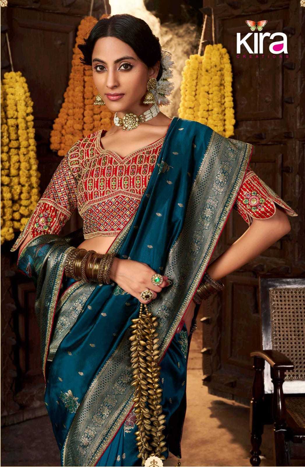 kira Kiki Silk 10485 Wedding Season Special Pure Silk Fancy Saree