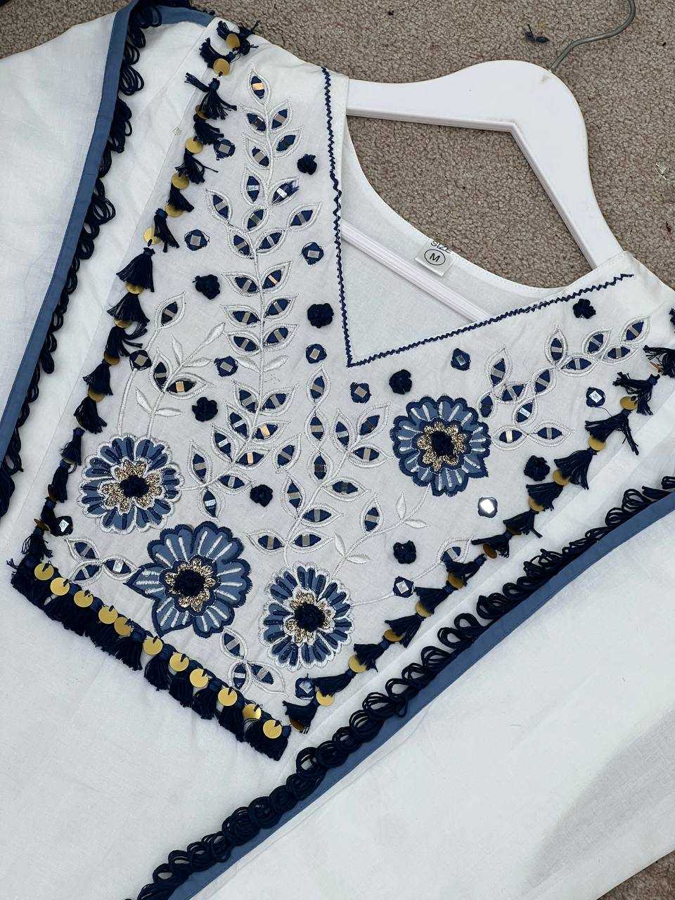 Reet beautifull Denim kali pant cordset for women
