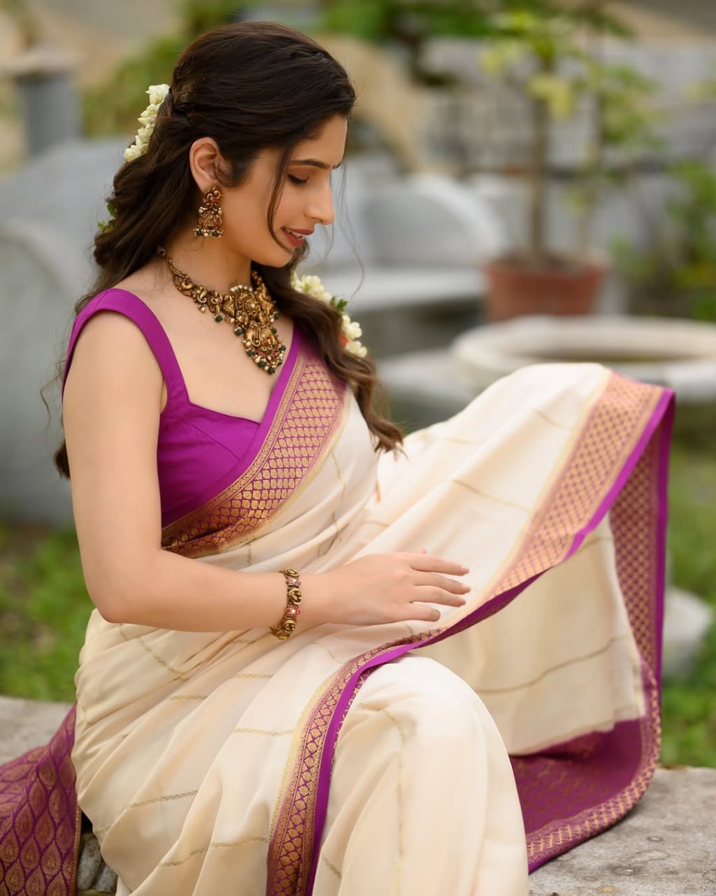 BANARASI SOFT SILK SAREE