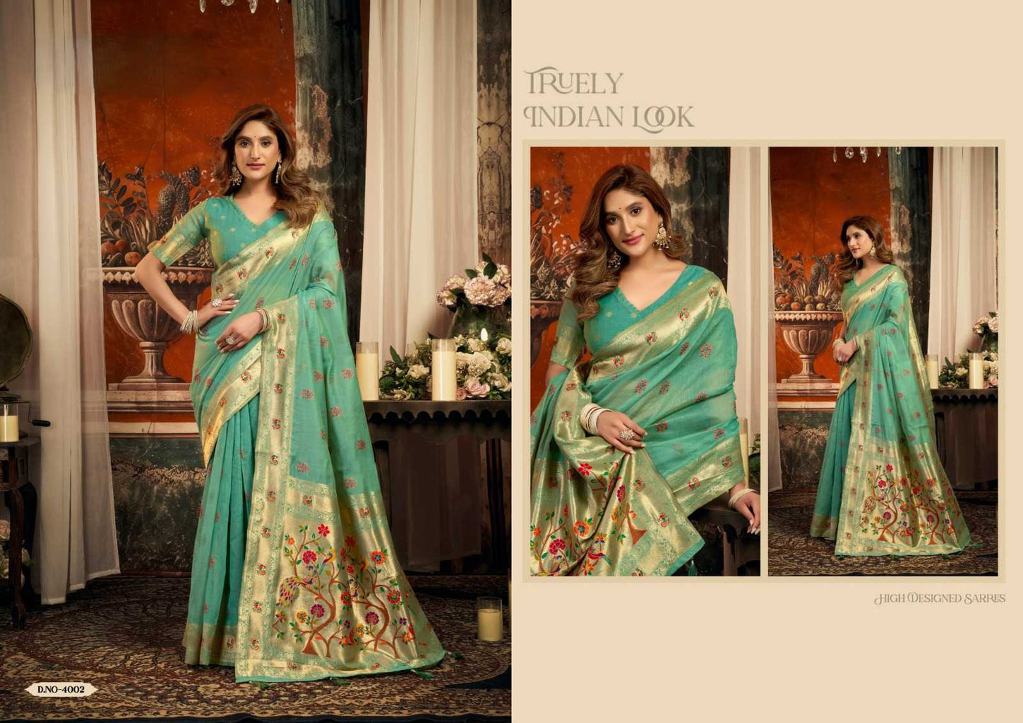 Heavy Super Kota Paithani Saree with Zari Border, Jacquard Weaving & Fancy Tassels