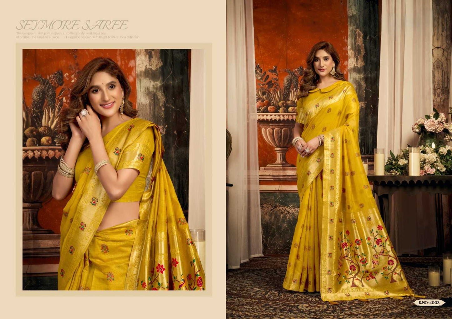 Heavy Super Kota Paithani Saree with Zari Border, Jacquard Weaving & Fancy Tassels