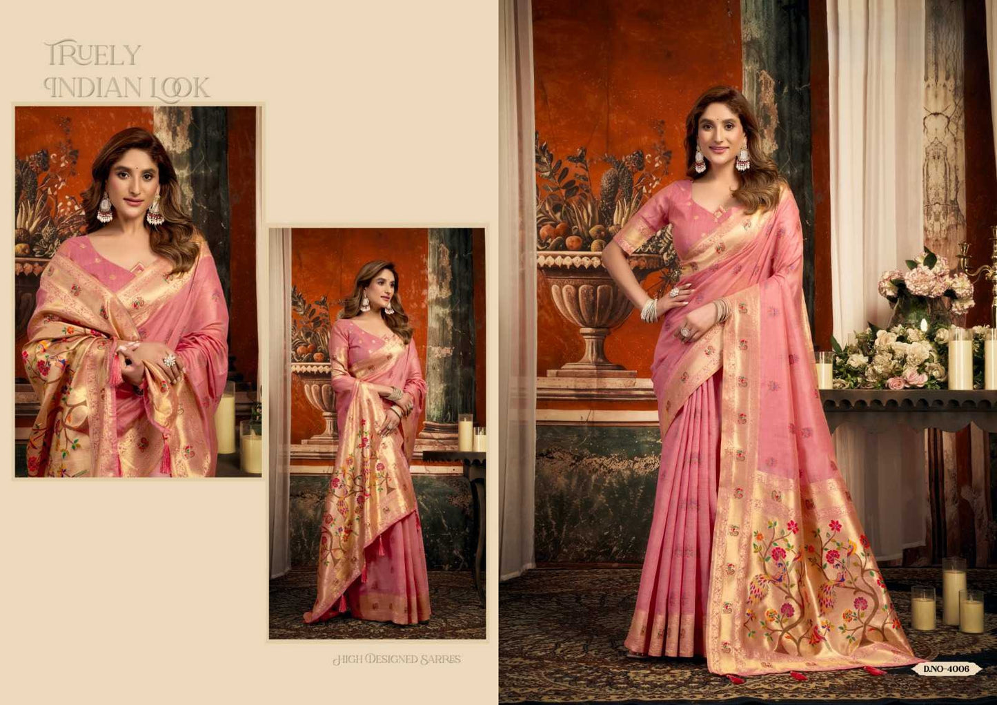 Heavy Super Kota Paithani Saree with Zari Border, Jacquard Weaving & Fancy Tassels