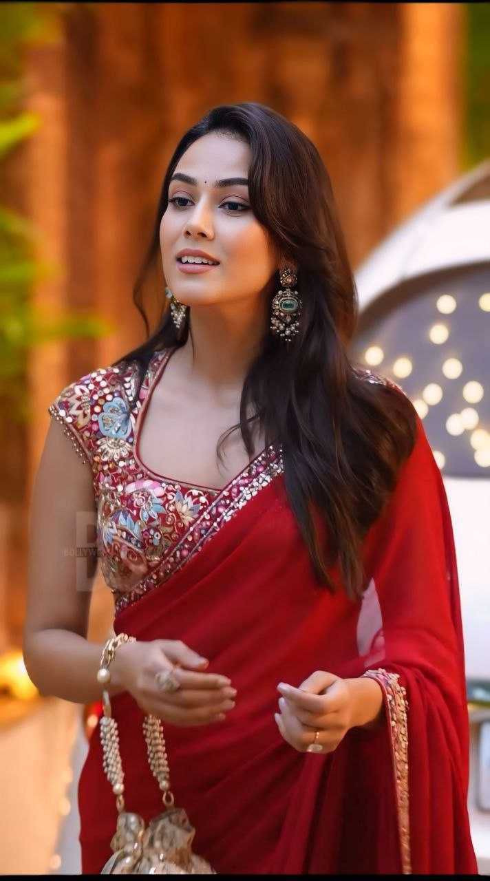 Designer Rangoli Silk Saree with Multi Embroidery, Double Sequence Work and Unstitched Blouse