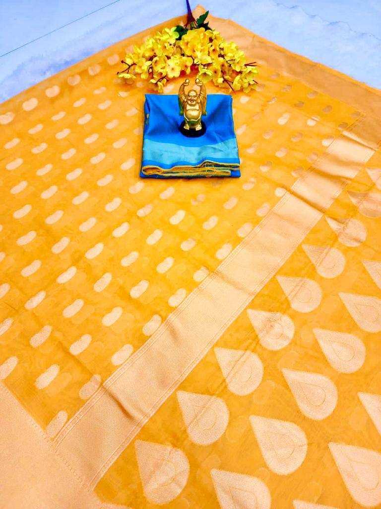 Premium Banarasi Soft Silk Saree with Traditional Weave