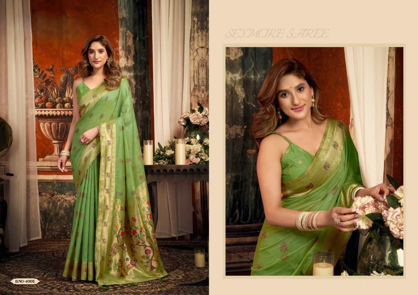 Heavy Super Kota Paithani Saree with Zari Border, Jacquard Weaving & Fancy Tassels