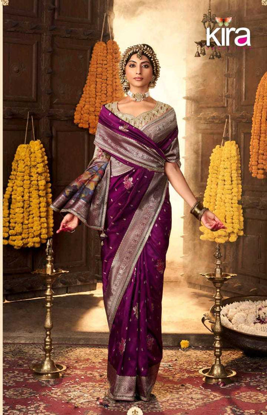 kira Kiki Silk 10485 Wedding Season Special Pure Silk Fancy Saree
