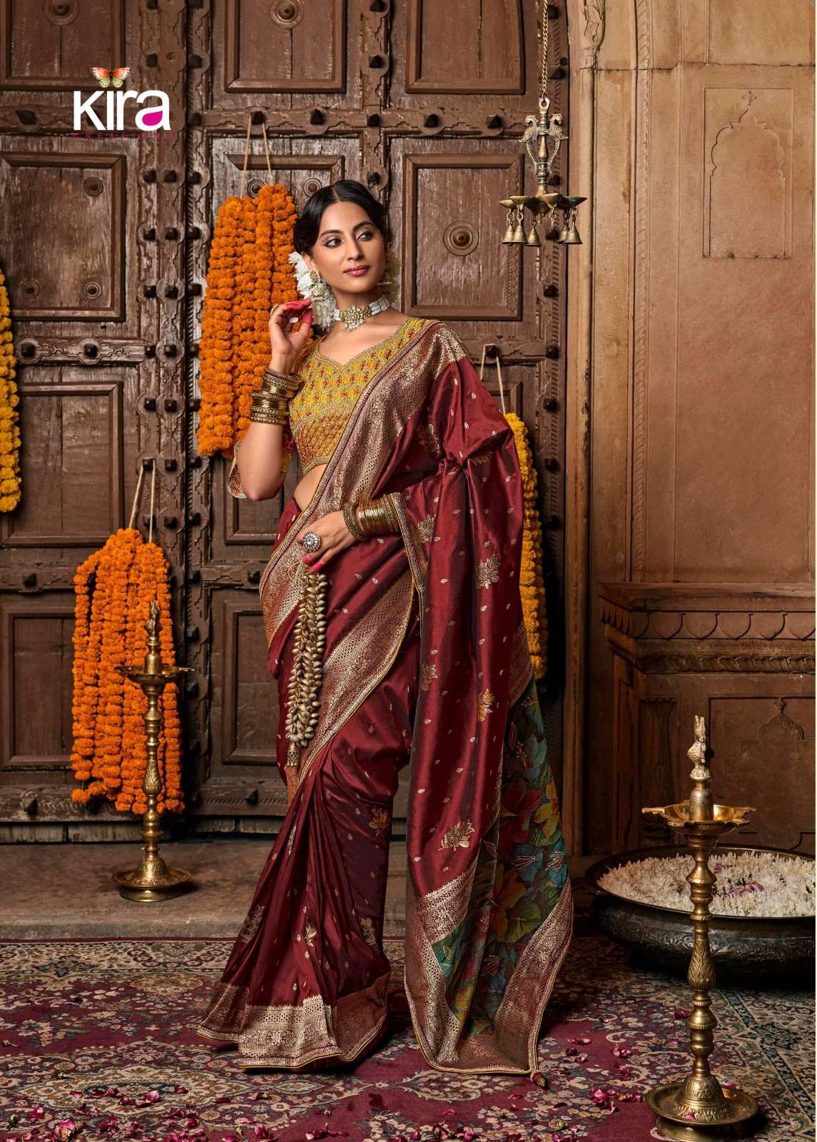 kira Kiki Silk 10485 Wedding Season Special Pure Silk Fancy Saree