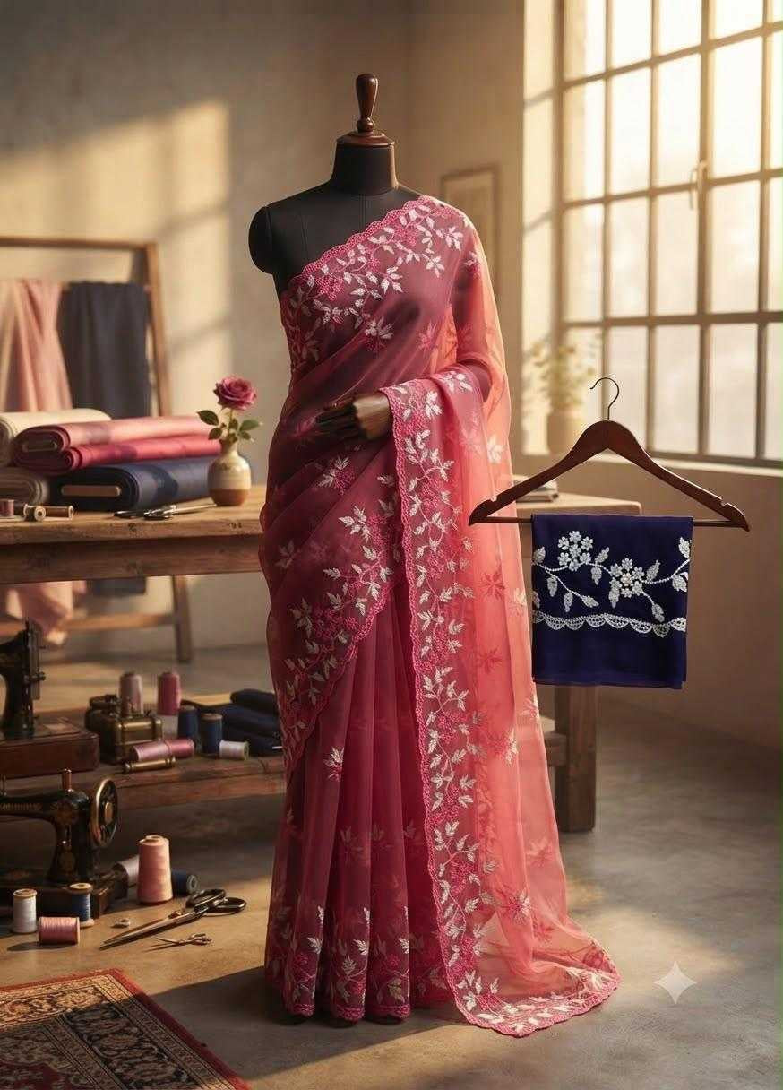 Festive Silk Saree - Elegant Traditional Collection
