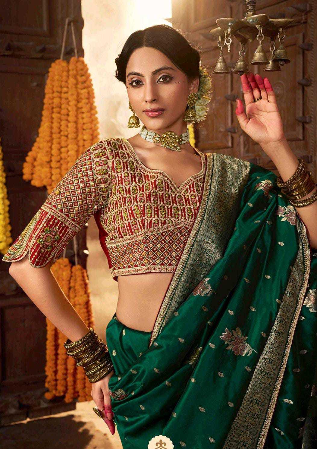 kira Kiki Silk 10485 Wedding Season Special Pure Silk Fancy Saree