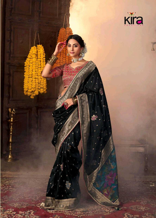 kira Kiki Silk 10485 Wedding Season Special Pure Silk Fancy Saree
